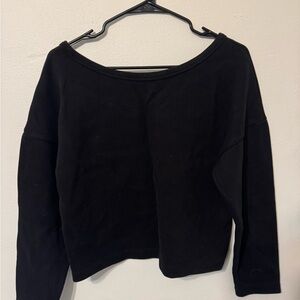 OAK + Fort Black Knit Sweater